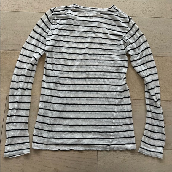 Isabel Marant Etoile Linen Tee shirt XS striped - Picture 5 of 8
